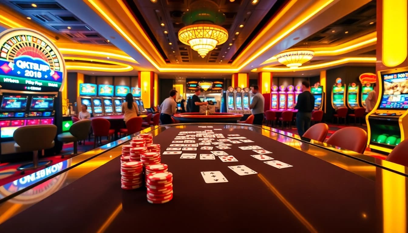 Experience the thrill of gambling at QQ88 COM with a high-stakes casino scene.