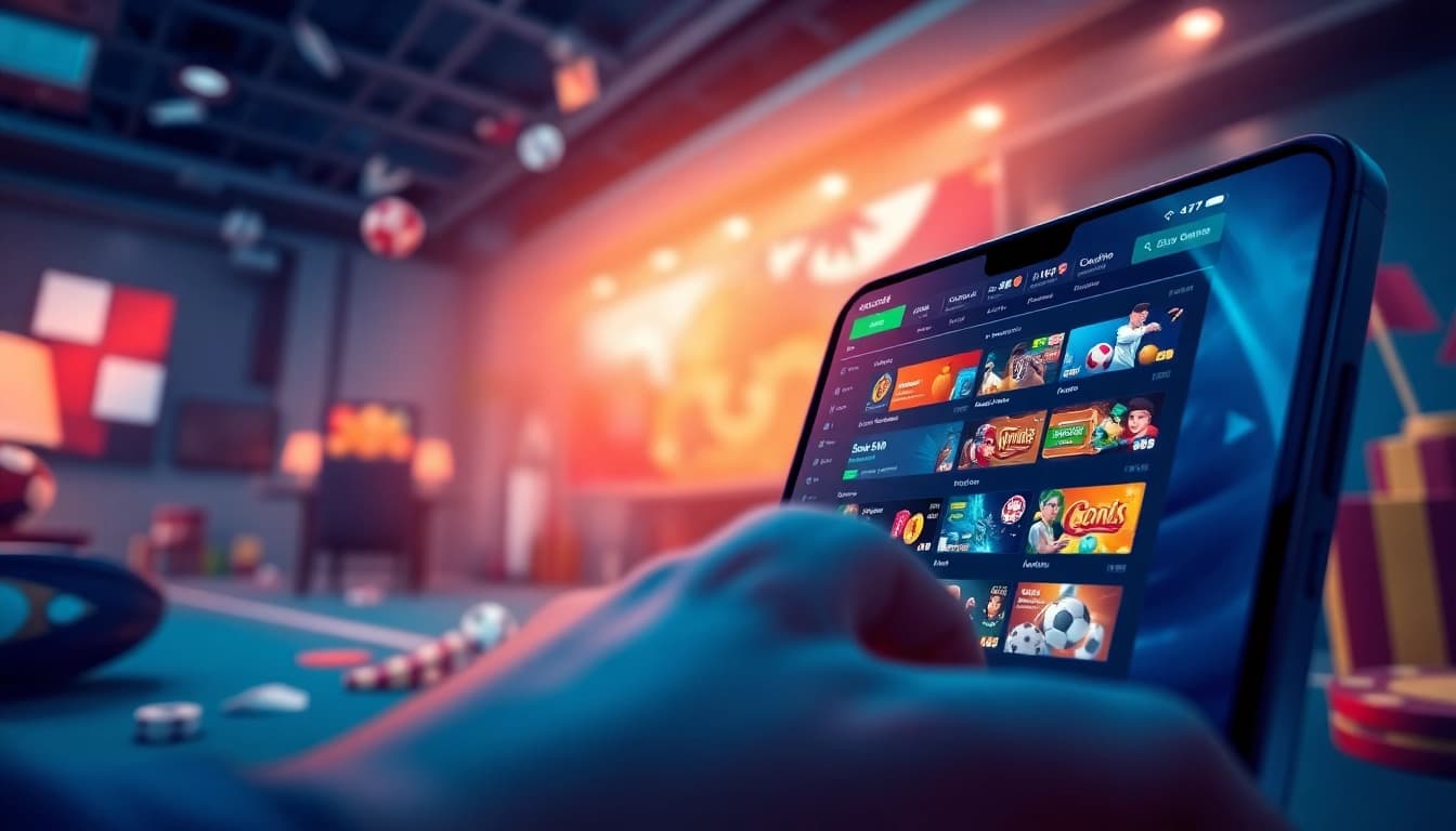 Engaging online betting scene featuring winvn88.live's user-friendly interface and diverse gaming options.