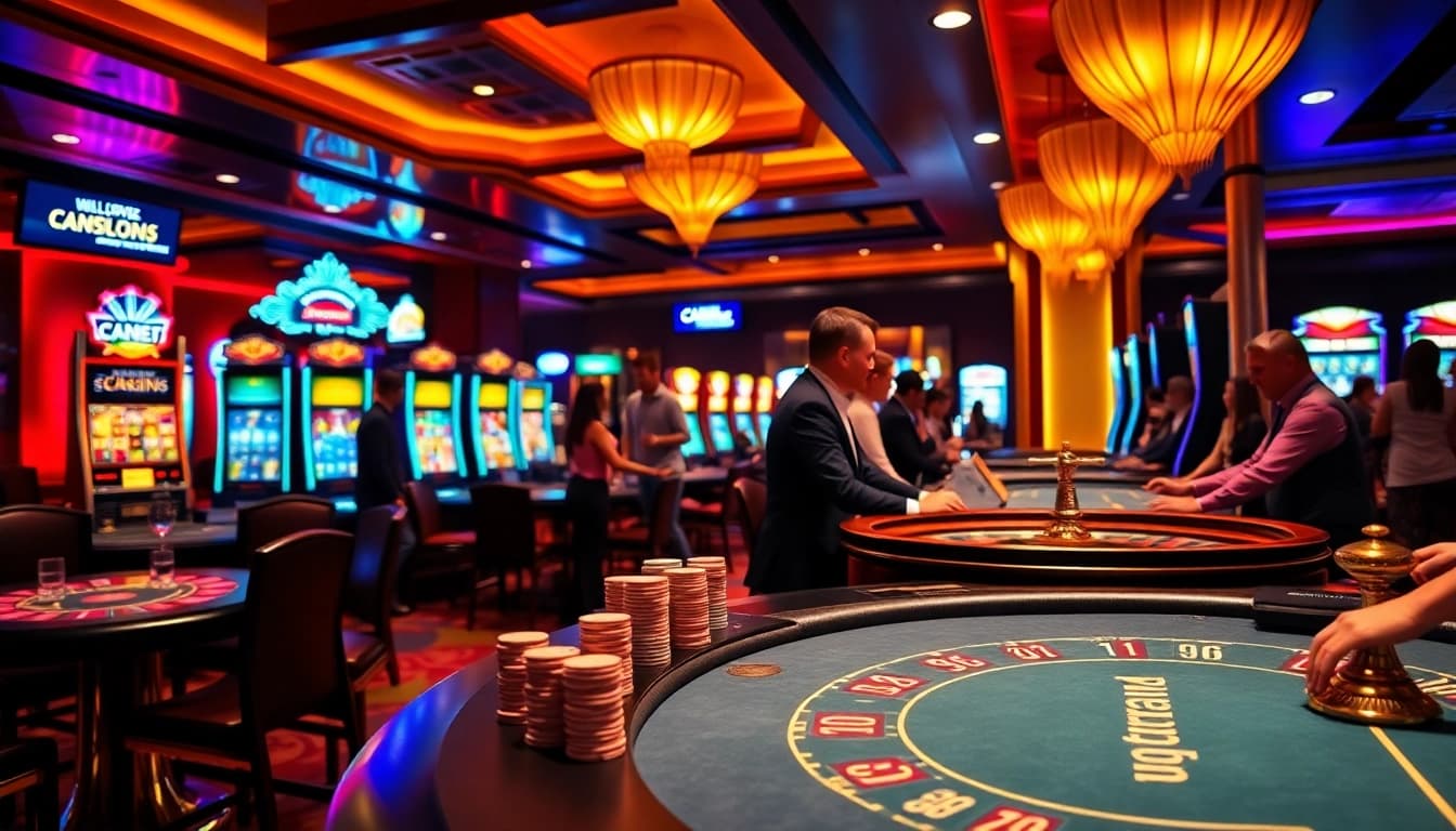C54.gb.net offers a thrilling casino experience with poker tables and lively slot machines.