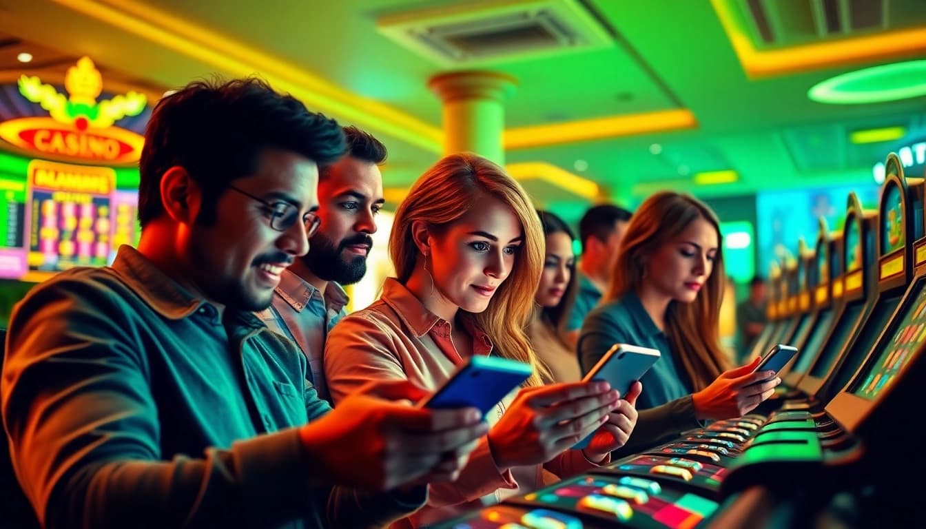 Engaged players exploring good88.hu.net online casino gaming options with excitement.