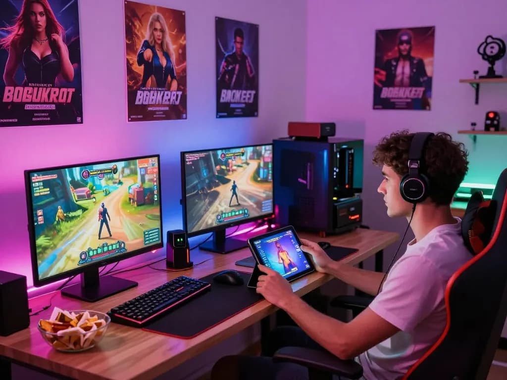 Players enjoying a variety of sex games on different devices, highlighting interactive gaming experience.