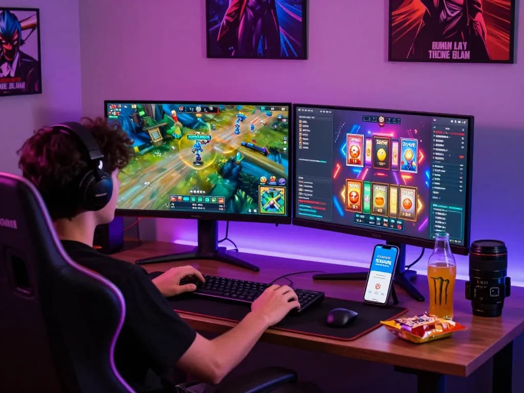 Experience the thrill of tải sunwin with engaging gameplay and vibrant gaming setup.