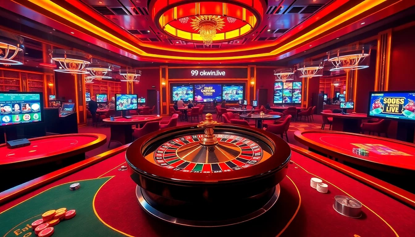 Experience the excitement of betting at 99okwin.live with dynamic tables and vibrant gameplay.