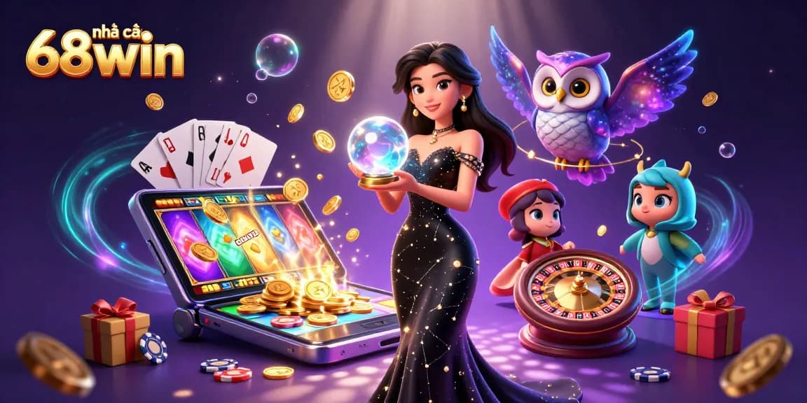 Play at nhà cái 68win and enjoy thrilling casino games with immersive 3D visuals and enticing bonuses.