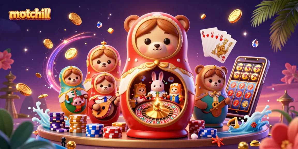 Engage with the excitement of motchill’s casino experience featuring vibrant characters and dynamic game elements.