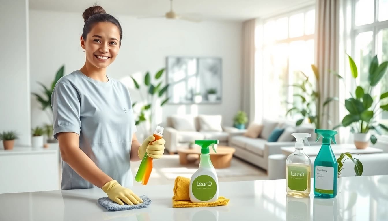 Engage local clientele seeking cleaning services near me with bright, pristine home showcases.