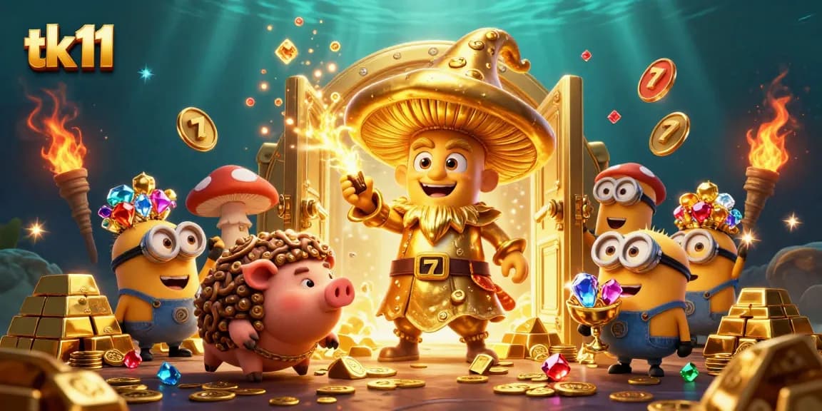 Engage with exciting jackpots and gold treasures at tk11's dynamic online casino.