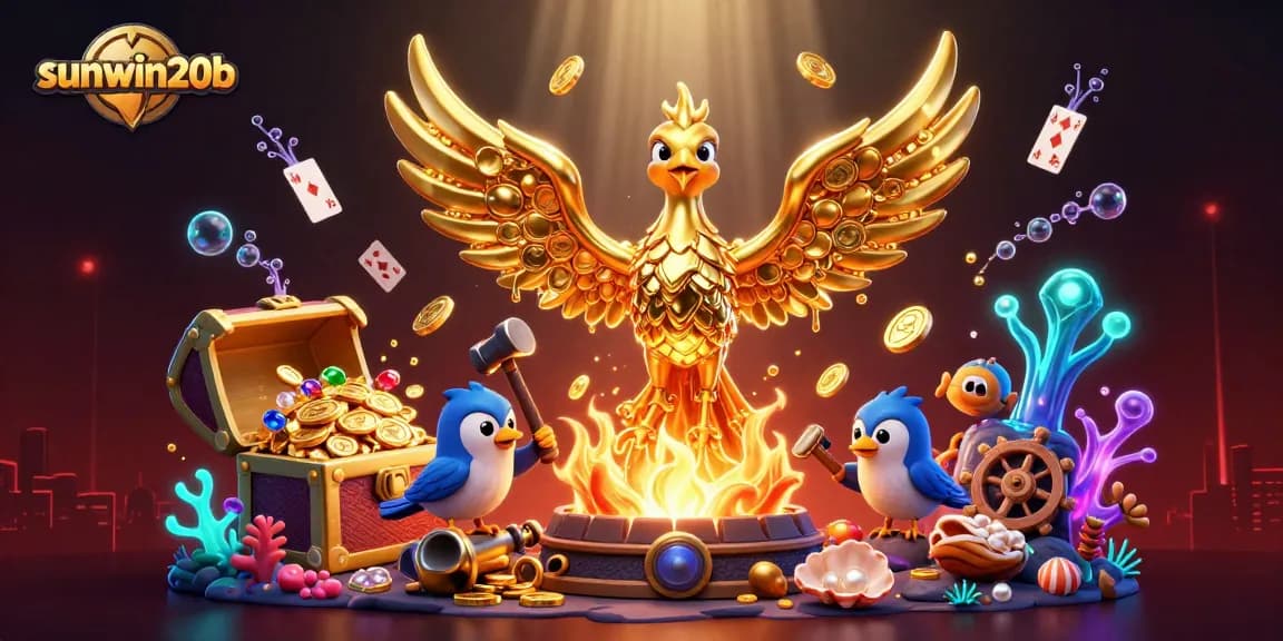 Engage with sunwin20b through thrilling gold-filled visuals and dynamic game action.