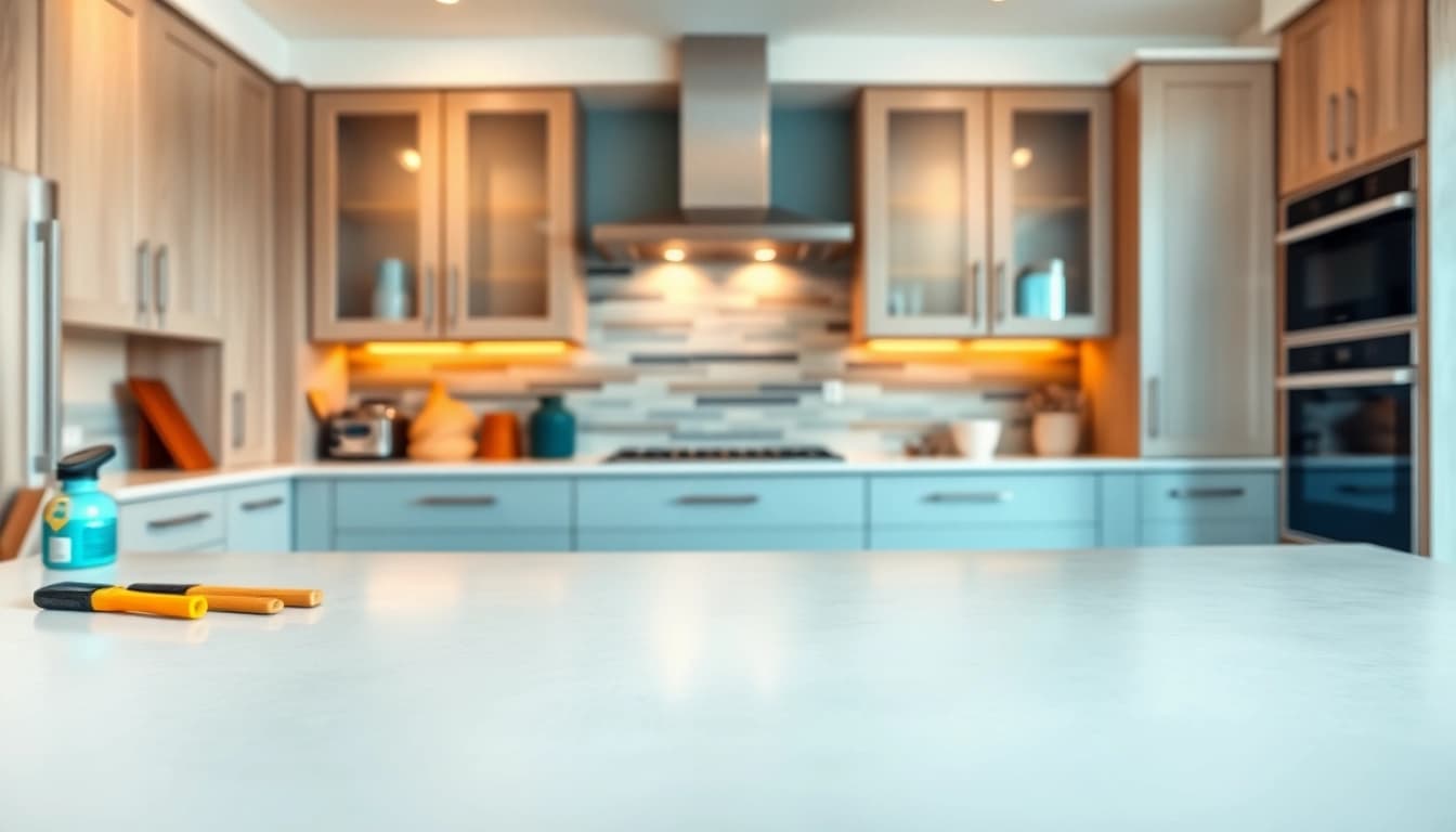 Transform your space with Cabinet Refacing Clearwater FL featuring sleek, stylish cabinets in a modern kitchen.