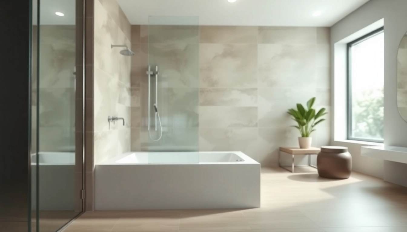 Präsentation einer eleganten dusche 100x100 in einem modernen Badezimmer mit einem stilvollen Design.