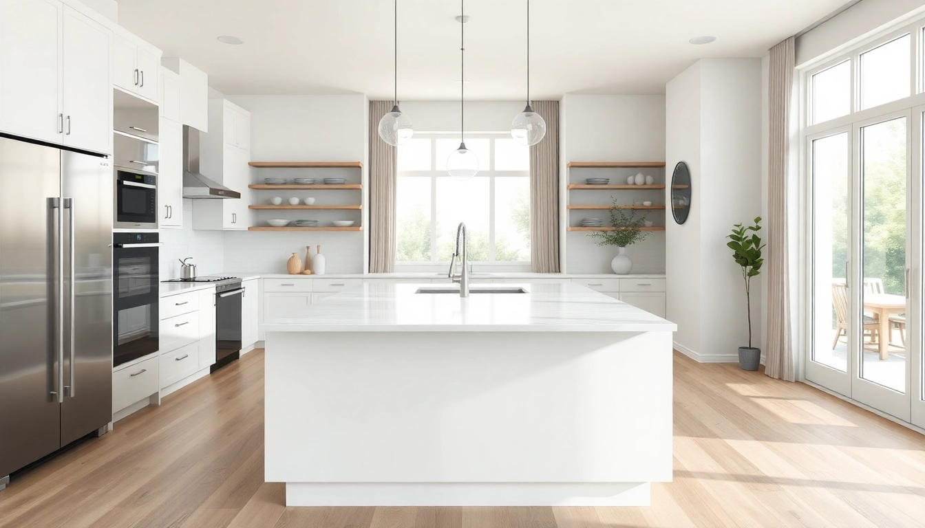 Transform your space with a gourmet kitchen remodel near me featuring modern designs and bright interiors.