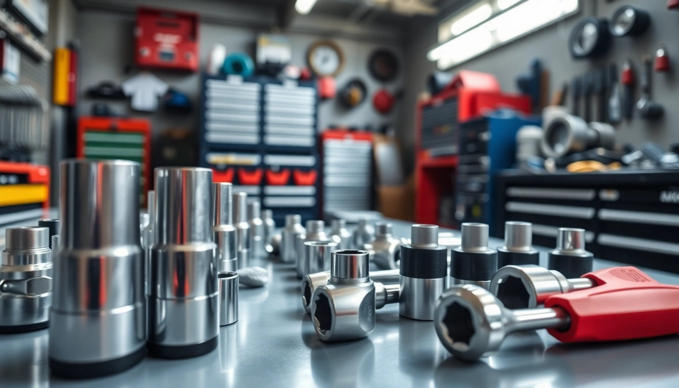 Showcase of Ko-ken tools in a professional workshop environment, focusing on their quality and design.