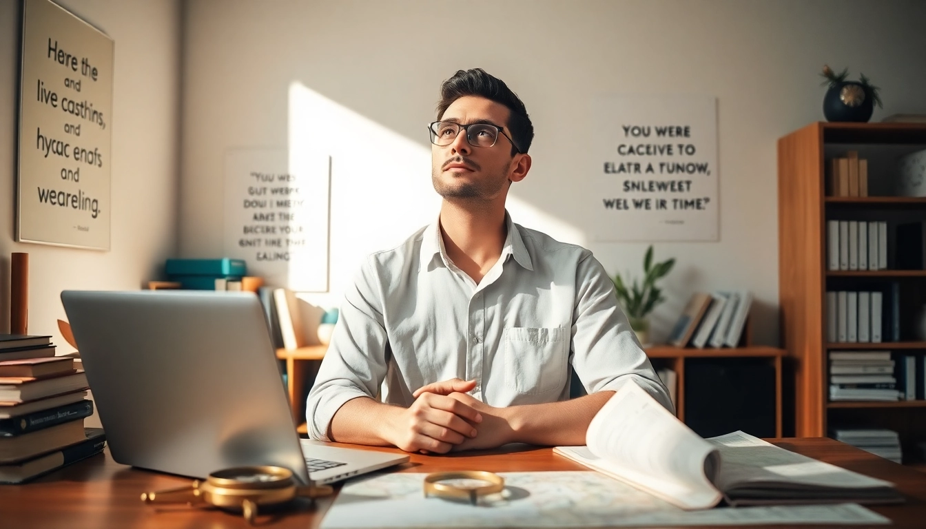 How to find my perfect career through personal reflection in an inspiring workspace.