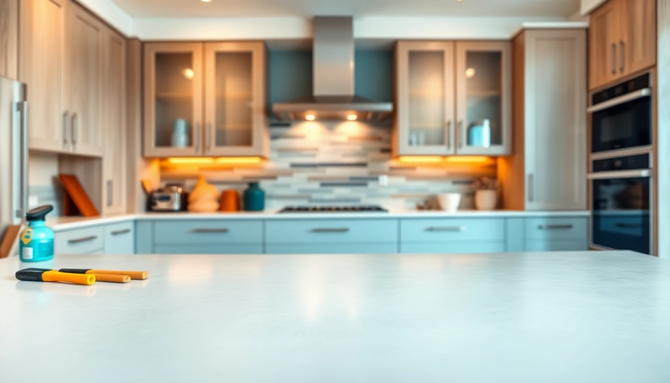 Transform your space with Cabinet Refacing Clearwater FL featuring sleek, stylish cabinets in a modern kitchen.