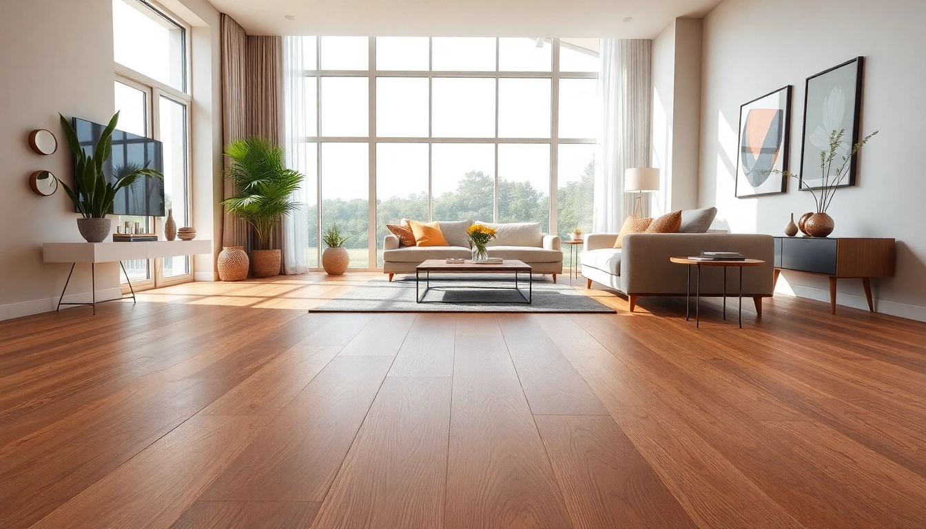 Transform your space with the luxurious look of lvt flooring in a modern living room.