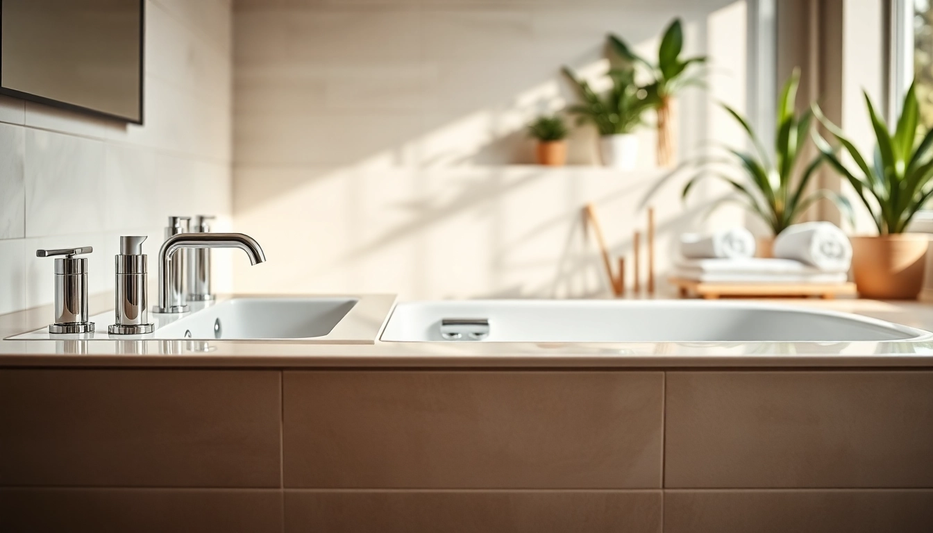 Erleben Sie sonni sanitär Produkte in einem modernen Badezimmer mit eleganten Designs.